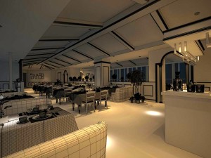 business restaurant - coffee - banquet 199 Modelo 3D