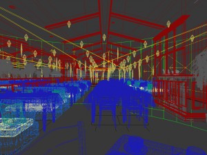 business restaurant - coffee - banquet 199 Modelo 3D
