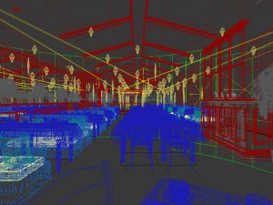 business restaurant - coffee - banquet 199 3D Model