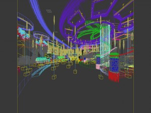 business restaurant - coffee - banquet 200 3D 模型
