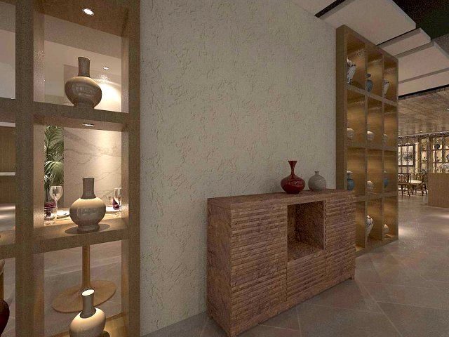 business restaurant - coffee - banquet 203 3D Модель .c4d .max .obj .3ds .fbx .stl .blend 