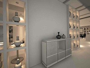 business restaurant - coffee - banquet 204 Model 3D