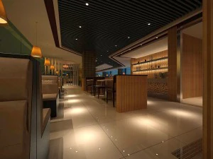 business restaurant - coffee - banquet 208 3D Model