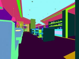 business restaurant - coffee - banquet 208 3D Model