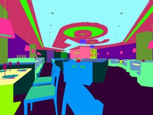 business restaurant - coffee - banquet 208 3D Модель