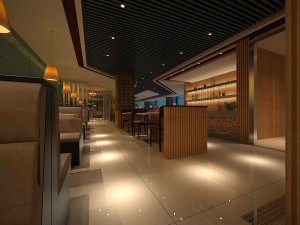 business restaurant - coffee - banquet 209 3D Model