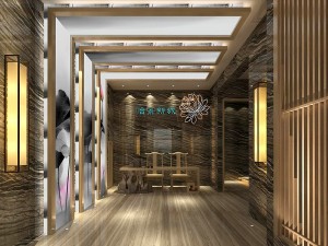 business restaurant - coffee - banquet 01 3D Model