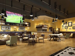business restaurant - coffee - banquet 217 3D Model