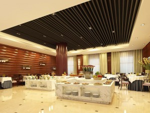 business restaurant - coffee - banquet 218 3D Модель