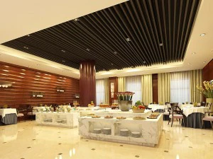 बिज़नेस रेस्तरां - कॉफ़ी - भोज 218 3D मॉडल