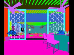business restaurant - coffee - banquet 220 3D Model