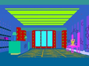 business restaurant - coffee - banquet 221 Modèle 3D