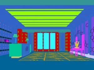business restaurant - coffee - banquet 221 3D Model