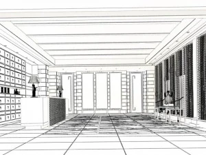 business restaurant - coffee - banquet 221 3D Model