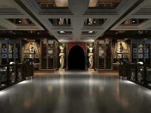 restaurante de neg&oacute;cios - caf&eacute; - banquete 222 Modelo 3D