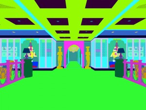 business restaurant - coffee - banquet 222 Model 3D