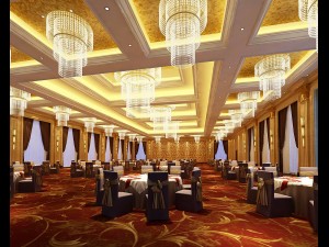 business restaurant - coffee - banquet 223 3D Model