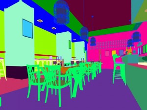 business restaurant - coffee - banquet 231 3D Model
