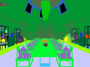 business restaurant - coffee - banquet 03 3D Model