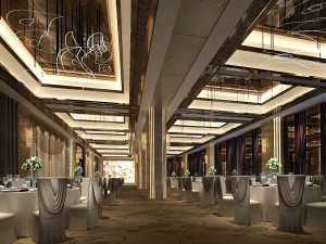 business restaurant - coffee - banquet 14 3D Model