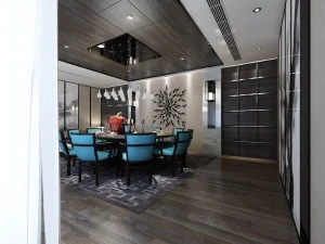 Wohnzimmerbereich &ndash; moderner Stil &ndash; 9413 3D Modell