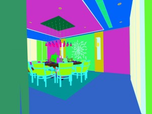 living room space - modern style - 9413 3D Model
