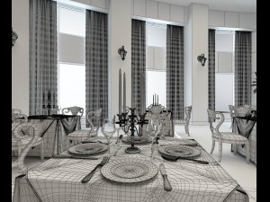business - food beverage - 964 Model 3D