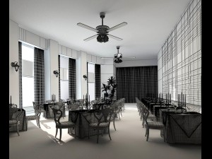 business - food beverage - 964 Model 3D