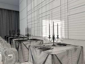 business - food beverage - 964 Model 3D