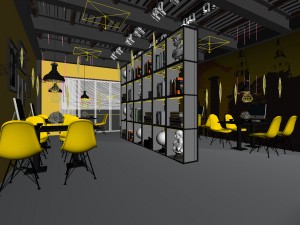 business - food beverage - 965 Model 3D