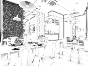 business - food beverage - 1039 3D Model