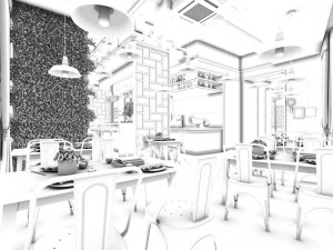 business - food beverage - 1039 3D Model