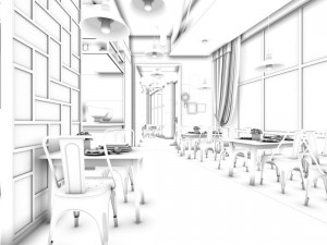 business - food beverage - 1039 3D Model