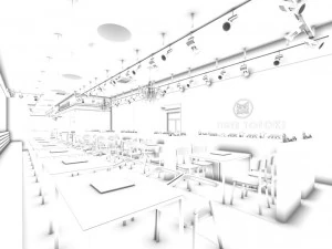 business - food beverage - 1065 3D Model