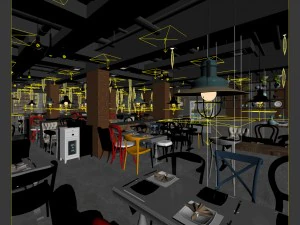 business - food beverage -0127 3D Model