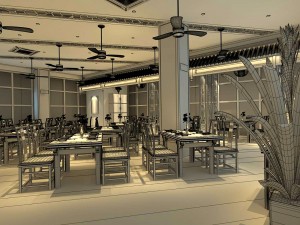 business - food beverage 7-0134 3D 모델