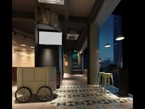 affari - bevande alimentari 7-0148 Modello 3D