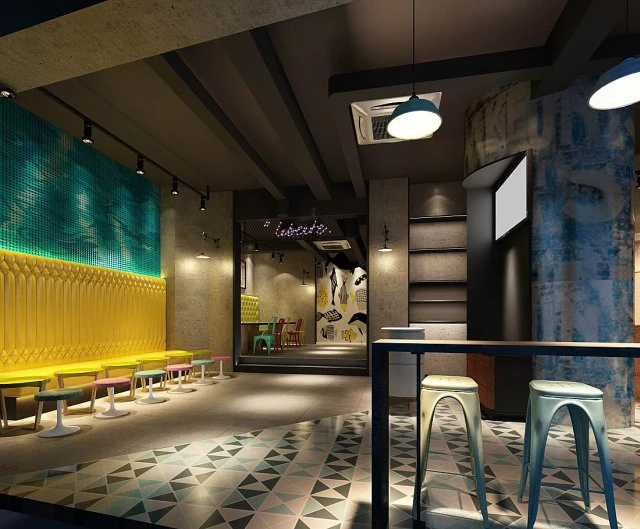 Gesch&auml;ft &ndash; Lebensmittel und Getr&auml;nke 7-0152 3D Modell .c4d .max .obj .3ds .fbx .stl .blend 