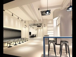 Gesch&auml;ft &ndash; Lebensmittel und Getr&auml;nke 7-0152 3D Modell