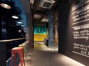 Gesch&auml;ft &ndash; Lebensmittel und Getr&auml;nke 7-0152 3D Modell