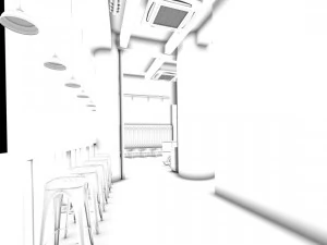 Gesch&auml;ft &ndash; Lebensmittel und Getr&auml;nke 7-0152 3D Modell