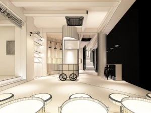 Gesch&auml;ft &ndash; Lebensmittel und Getr&auml;nke 7-0152 3D Modell