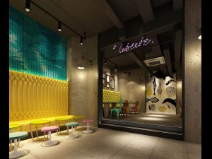 Gesch&auml;ft &ndash; Lebensmittel und Getr&auml;nke 7-0152 3D Modell