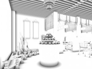 business - food beverage 7-0156 Model 3D