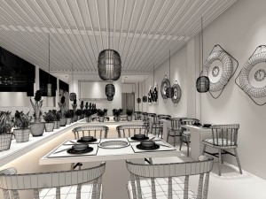 business - food beverage 7-0156 Model 3D
