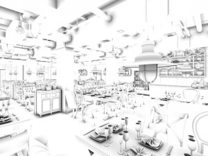 business - food beverage 7-0160 3D Model