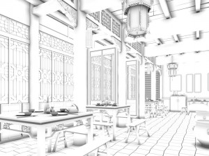 business - food beverage 7-0175 3D Model