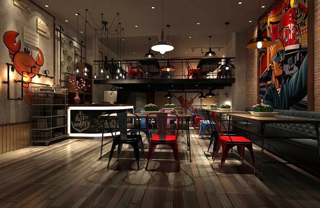business - food beverage 7-054 Model 3D .c4d .max .obj .3ds .fbx .stl .blend