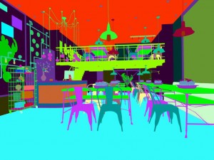 business - food beverage 7-054 Model 3D