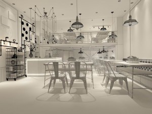 business - food beverage 7-054 Model 3D